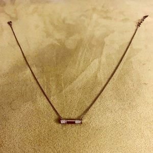 Diane Von Furstenberg Cylinder Charm Necklace